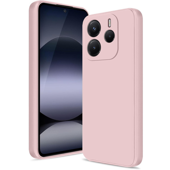 Чoхол до Xiaomi Redmi Note 14 4G, Silicone Lite, рожевий