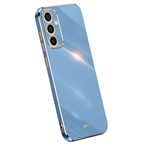Чехол для Samsung Galaxy A55 5G, Glamour CamShield, синий