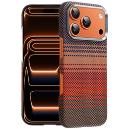 Чохол для iPhone 17 Pro, арамідне волокно, для MagSafe, тонкий і легкий, жовтий