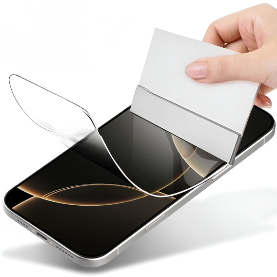 2x Гідрогелева плівка для iPhone 15 Pro Max, ERBORD Hydrogel Foil