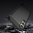 Чехол до Samsung Galaxy S24 FE, Carbon, чёрный