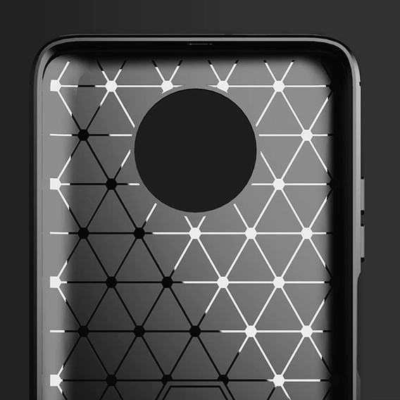 Чехол до Xiaomi Redmi Note 9T 5G, Carbon, чёрный