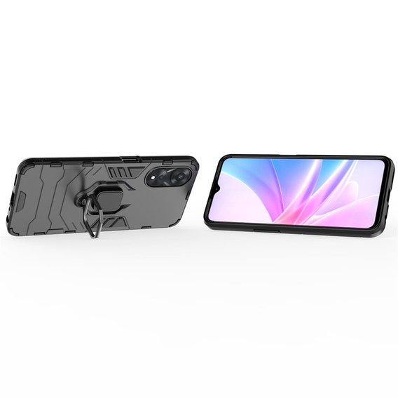 Чoхол до Oppo A78 5G, Kickstand Ring, чорний