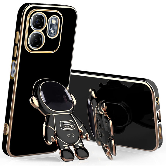 Чехол до Infinix Hot 50i 4G, Astronaut, чёрный