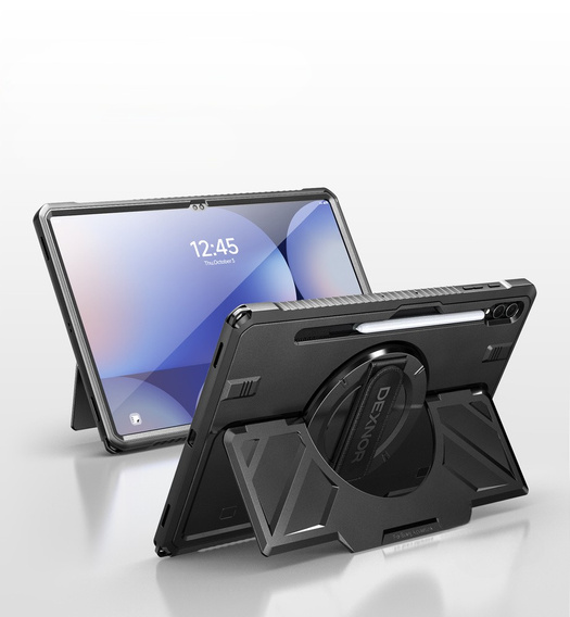 Чохол Dexnor 360° з ремінцем і кріпленням для стилуса для Samsung Galaxy Tab S10 Ultra / S9 Ultra / S8 Ultra