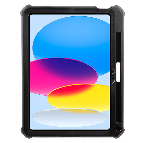 Бронированный чехол для iPad 10.9 2022 10 Gen, Dexnor Full Body, чёрный