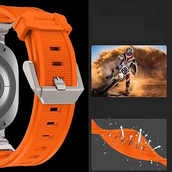 Ремешок ERBORD ProTech для Apple Watch 1/2/3/4/5/6/7/8/9/SE/Ultra/Ultra 2 42/44/45/49MM