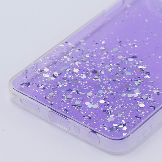 Чoхол до Oppo A58 4G, Glittery, фіолетовий