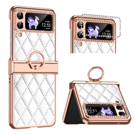 Чехол для Samsung Galaxy Z Flip 4 5G, Rhombus Grid