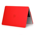 Чехол для Macbook Air 13 A1466/A1369, Hard Case - Translucent Red