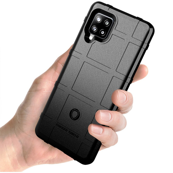 Чoхол до Samsung Galaxy A42 5G, Rugged Shield, чорний