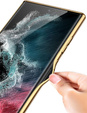 Чехол для Samsung Galaxy S24 Ultra, Leather Rhombus, зелёный
