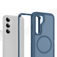 Чехол с рамкой для Samsung Galaxy S23 FE, для MagSafe, синий