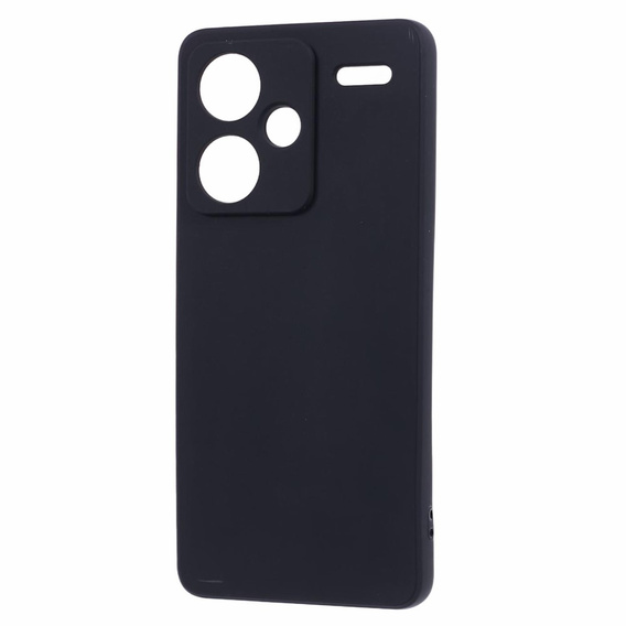 Чехол до Xiaomi Redmi Note 13 Pro+, Silicone Lite, чёрный