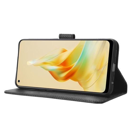 Чохол-книжка для Oppo Reno8 T 4G, Wallet Smart Magnet, чорний
