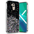 Чехол до Huawei Mate 20 Lite, Glittery, чёрный