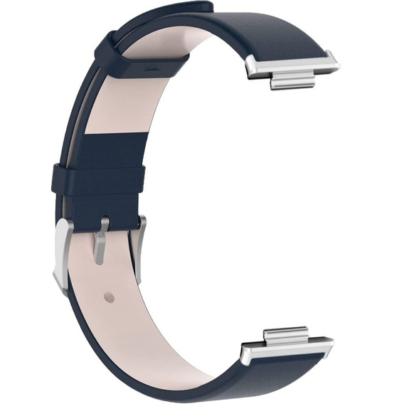 Ремінець з натуральної шкіри для Huawei Watch Fit 2, Blue