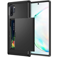 Чехол до Samsung Galaxy Note 10+ Plus, Sliding Card Holder, чёрный