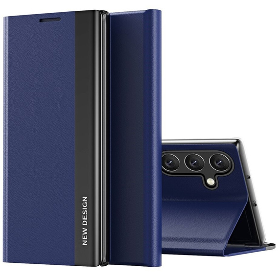 Чохол-книжка для Samsung Galaxy A35 5G, Side Magnetic, темно-синій