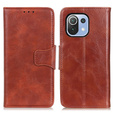 Откидной чехол для Xiaomi Mi 11 Lite / Mi 11 Lite 5G / 11 Lite 5G NE, Wallet, коричневый