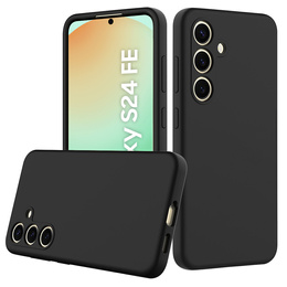 Чехол до Samsung Galaxy S24 FE, Silicone MagSafe, чёрный