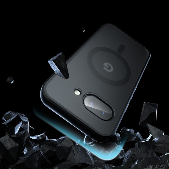 Чехол для Google Pixel 9A, для MagSafe, ERBORD Matt Case, чёрный
