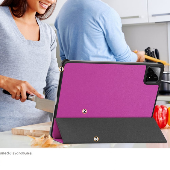 Чохол для Xiaomi Pad 7 / 7 Pro, Smartcase, фіолетовий