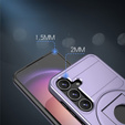 Чехол MagSafe для Samsung Galaxy S24, Military Magnet, чёрный