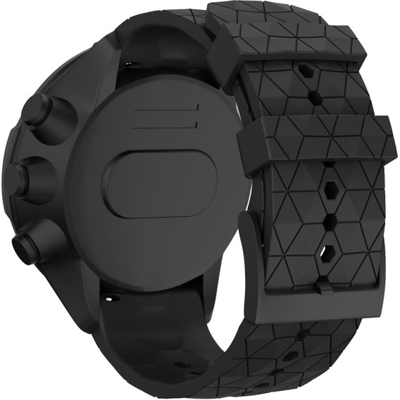 Силиконовый ремешок Rhombic Grain  до Suunto 9, Black