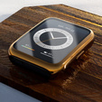Чехол 2в1 с защитой экрана для часов Huawei Watch Fit 2, Gold