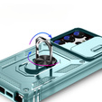 Чехол NOX Camera Slide Samsung Galaxy S23 Ultra, CamShield Slide, зеленый