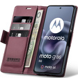 ERBORD Глянцевий гаманець Litchi з клапаном для Motorola Moto G86 5G / G86 Power 5G