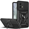 Чохол NOX Camera Slide Motorola Moto E14, CamShield Slide, чорний
