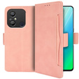 Откидной чехол для Xiaomi Redmi 12C, Card Slot, розовый