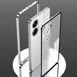 Чохол для Xiaomi Poco X7 Pro 5G, Frame Case, сріблястий