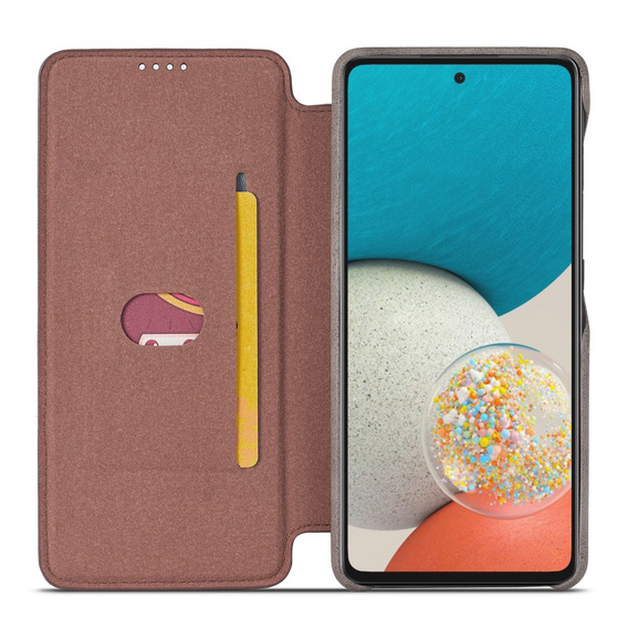 Чохол-книжка для Samsung Galaxy A53 5G, LC.IMEEKE, кава