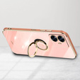 Чoхол до Realme C55, Electro Ring, рожевий rose gold