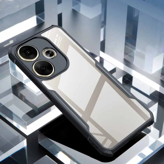 Чехол до Xiaomi Poco F6, AntiDrop Hybrid, чёрный