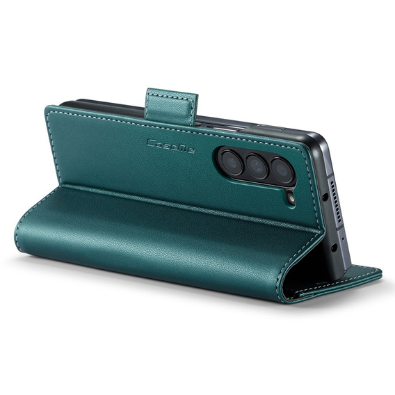 CASEME флип-кейс для Samsung Galaxy Z Fold6 5G, Litchi Wallet, зелёный