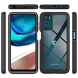 Чехол для Motorola Moto G42 4G, Shockproof, с пленкой, чёрный