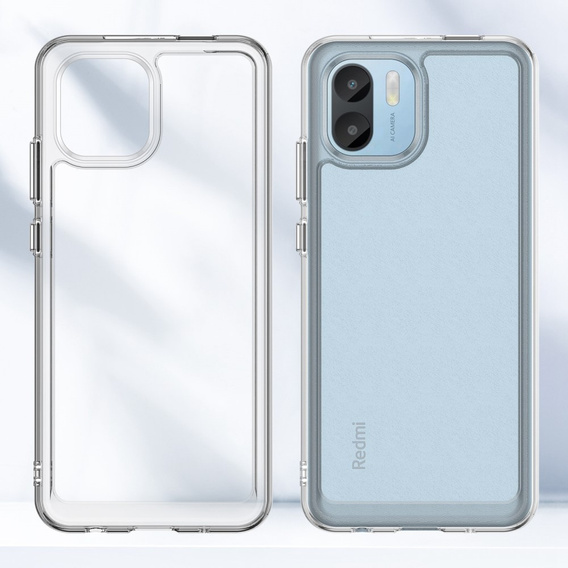 Чехол до Xiaomi Redmi A1 4G / A2 4G, Fusion Hybrid, прозрачный