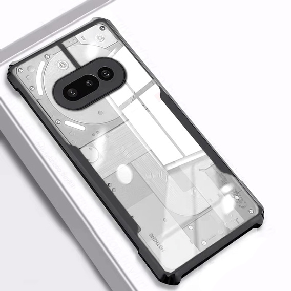 Чехол до Nothing Phone 3A, AntiDrop Hybrid, чёрный