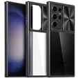 Чехол до Samsung Galaxy S23 Ultra, Slide Camera, чёрный