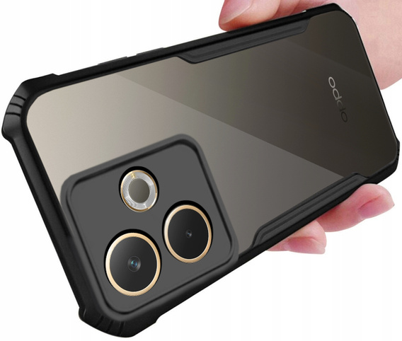 Чoхол до Oppo A5 Pro 5G, AntiDrop Hybrid, чорний