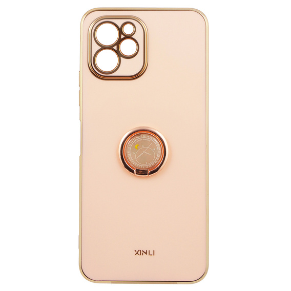 Чoхол до Huawei Nova Y61, Electro Ring, рожевий rose gold