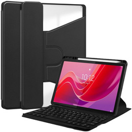 Чехол клавиатура для Lenovo Tab M11, Rotary 360° Leather, чёрный