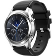Силиконовый ремешок Twill Texture 22mm, Black