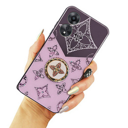 Чехол Fashion до Oppo A78 5G, фиолетовый