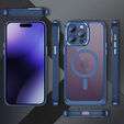 Чехол для iPhone 14 Pro, ERBORD Impact Guard, MagSafe, синий