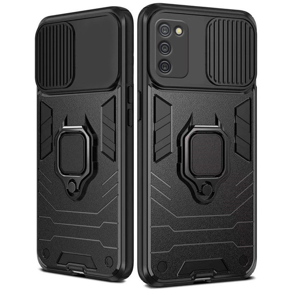 Чохол для Samsung Galaxy A03s, KickStand Camera Lens, м'яти